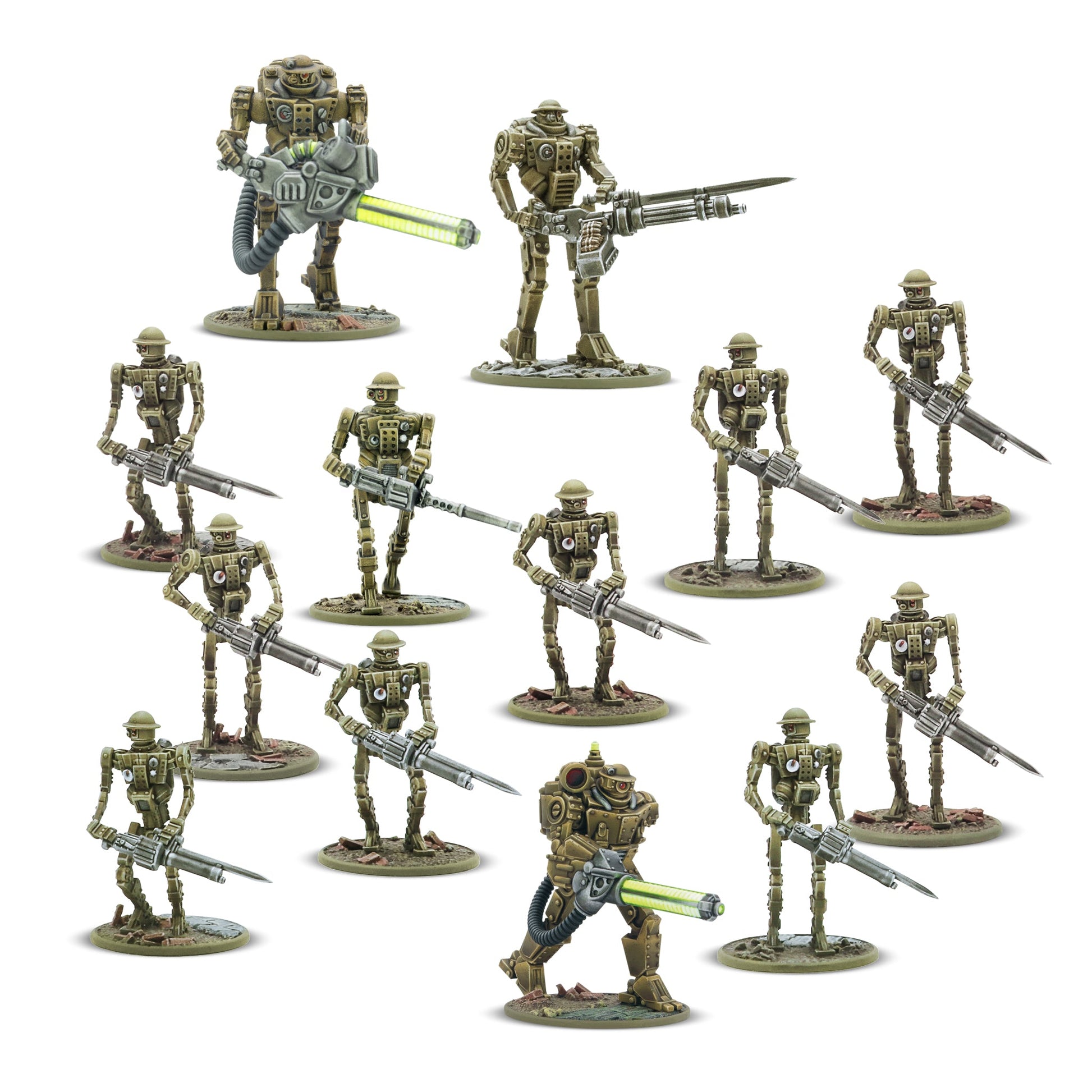 Konflikt '47: British Commonwealth - Automated Infantry platoon