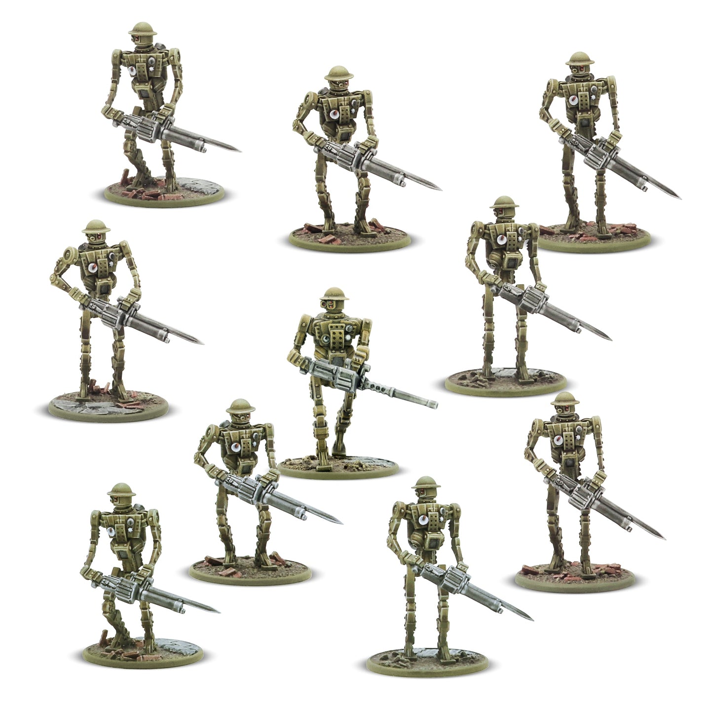 Konflikt '47: British Commonwealth - Automated Infantry platoon
