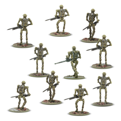 Konflikt '47: British Commonwealth - Automated Infantry platoon
