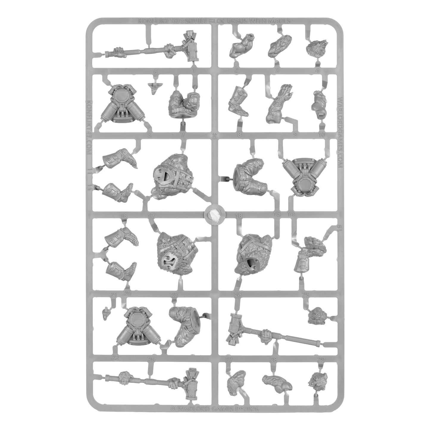 Konflikt '47: Soviet Bloc - Ursus Infantry Squad with Mauls