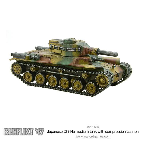 Konflikt '47: Empire of Japan - Chi-Ha medium tank with compression turret