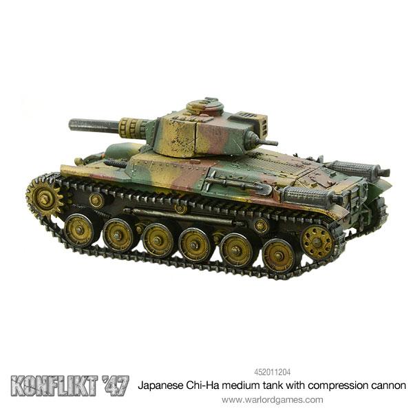 Konflikt '47: Empire of Japan - Chi-Ha medium tank with compression turret