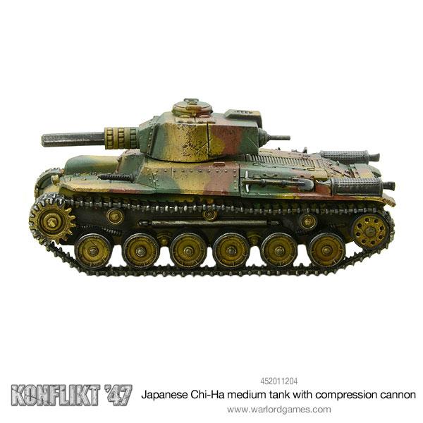 Konflikt '47: Empire of Japan - Chi-Ha medium tank with compression turret