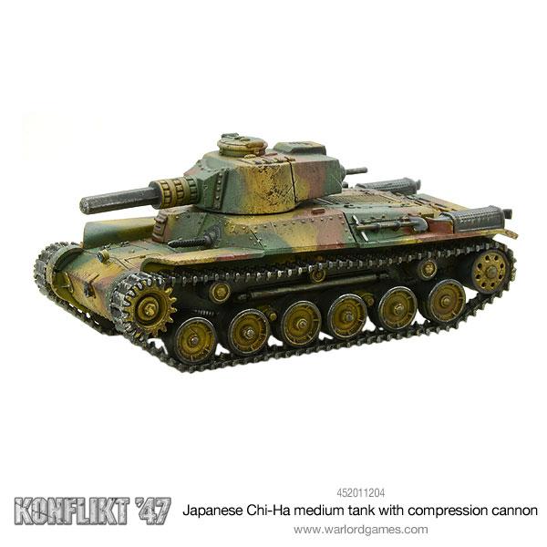 Konflikt '47: Empire of Japan - Chi-Ha medium tank with compression turret