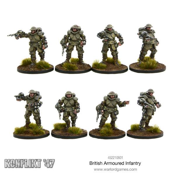 Konflikt '47: British Commonwealth - British Armoured Infantry Section