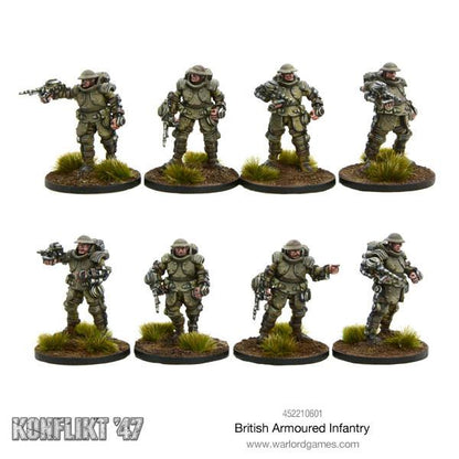 Konflikt '47: British Commonwealth - British Armoured Infantry Section