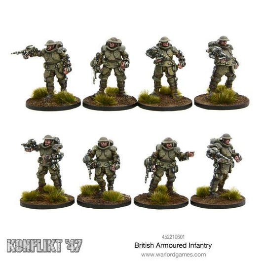 Konflikt '47: British Commonwealth - British Armoured Infantry Section