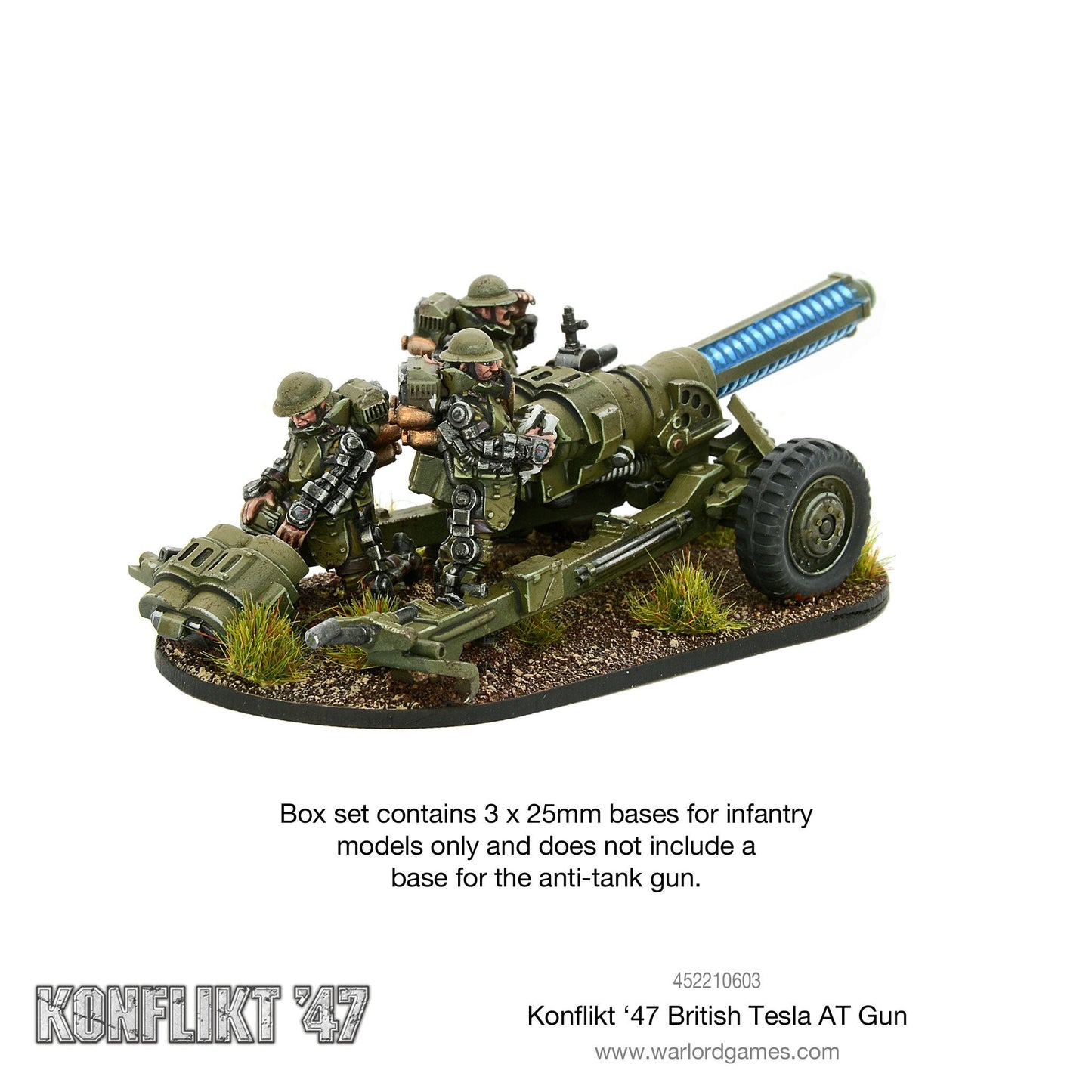 Konflikt '47: British Commonwealth - Commonwealth M17 Tesla Cannon Team