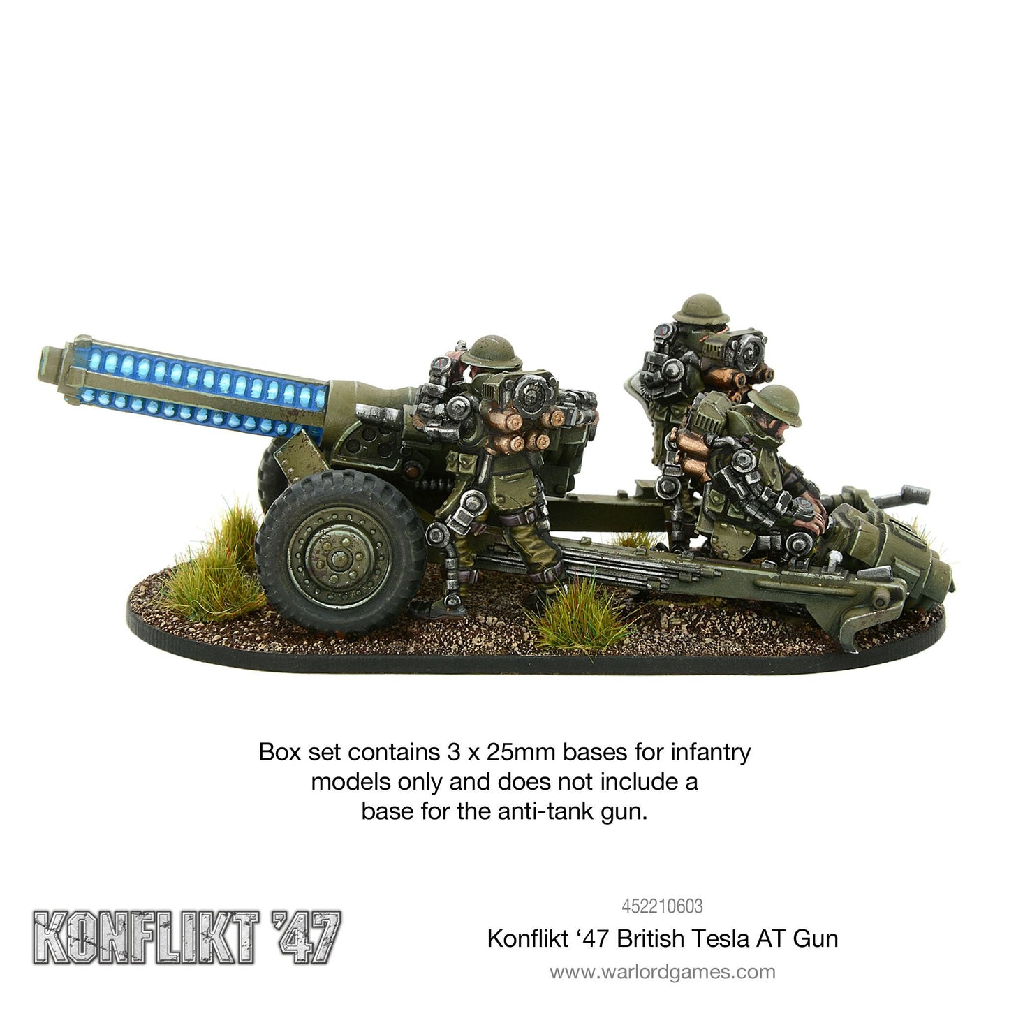 Konflikt '47: British Commonwealth - Commonwealth M17 Tesla Cannon Team