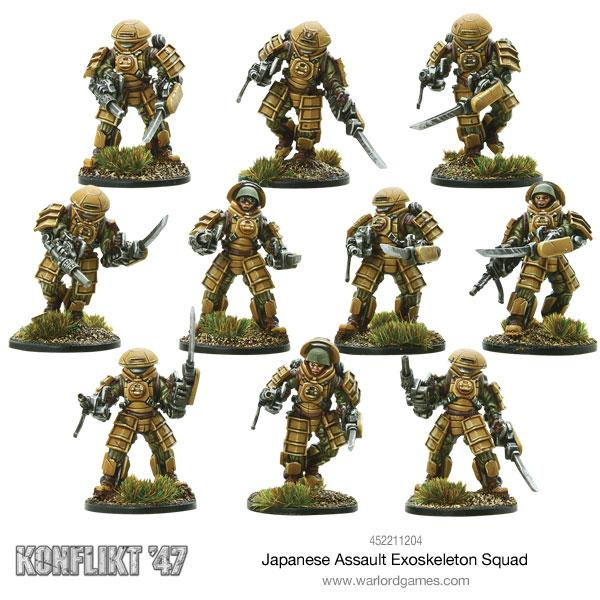 Konflikt '47: Empire of Japan - Assault Frame Armoured Infantry Squad