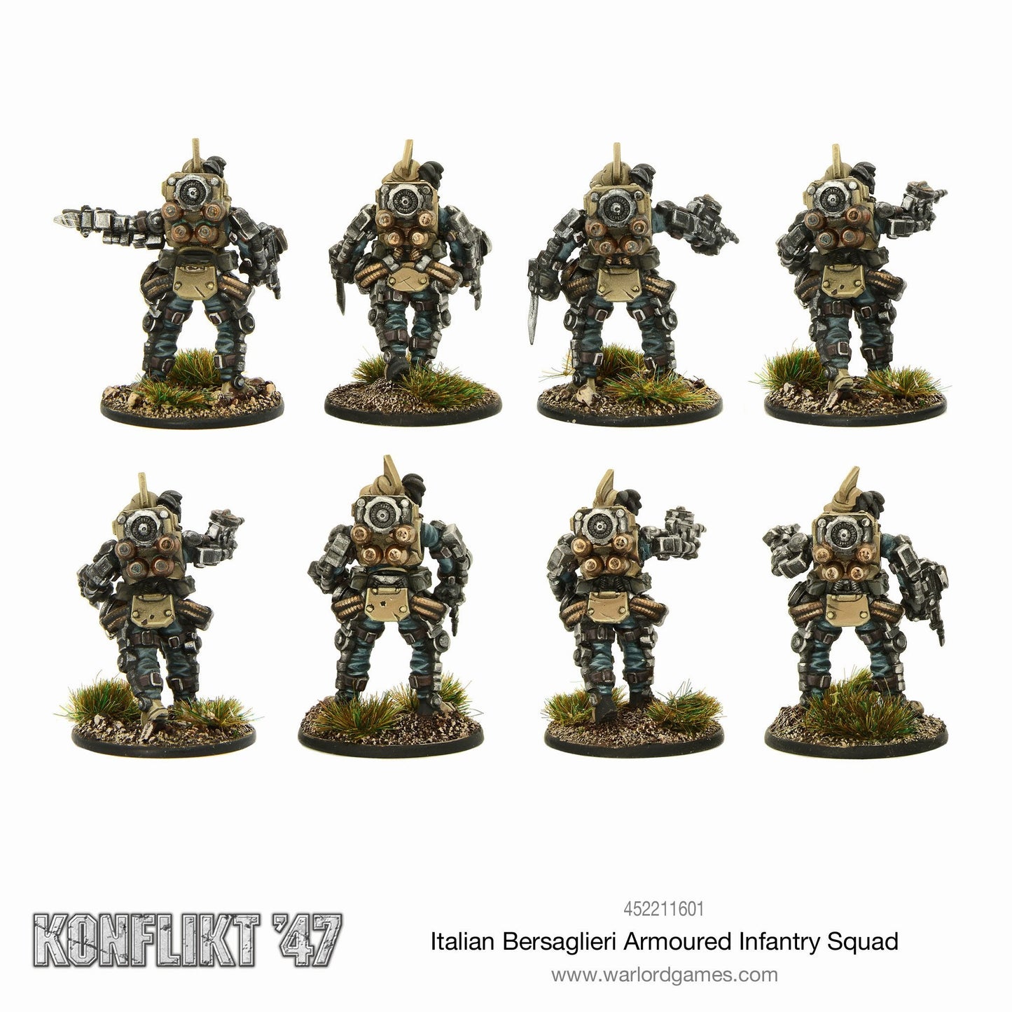 Konflikt '47: British Commonwealth - Italian Bersaglieri Armoured Infantry Squad