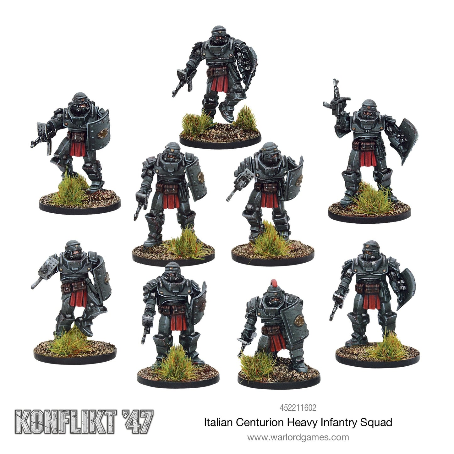 Konflikt '47: Axis - Italian Centurion Heavy Infantry Squad