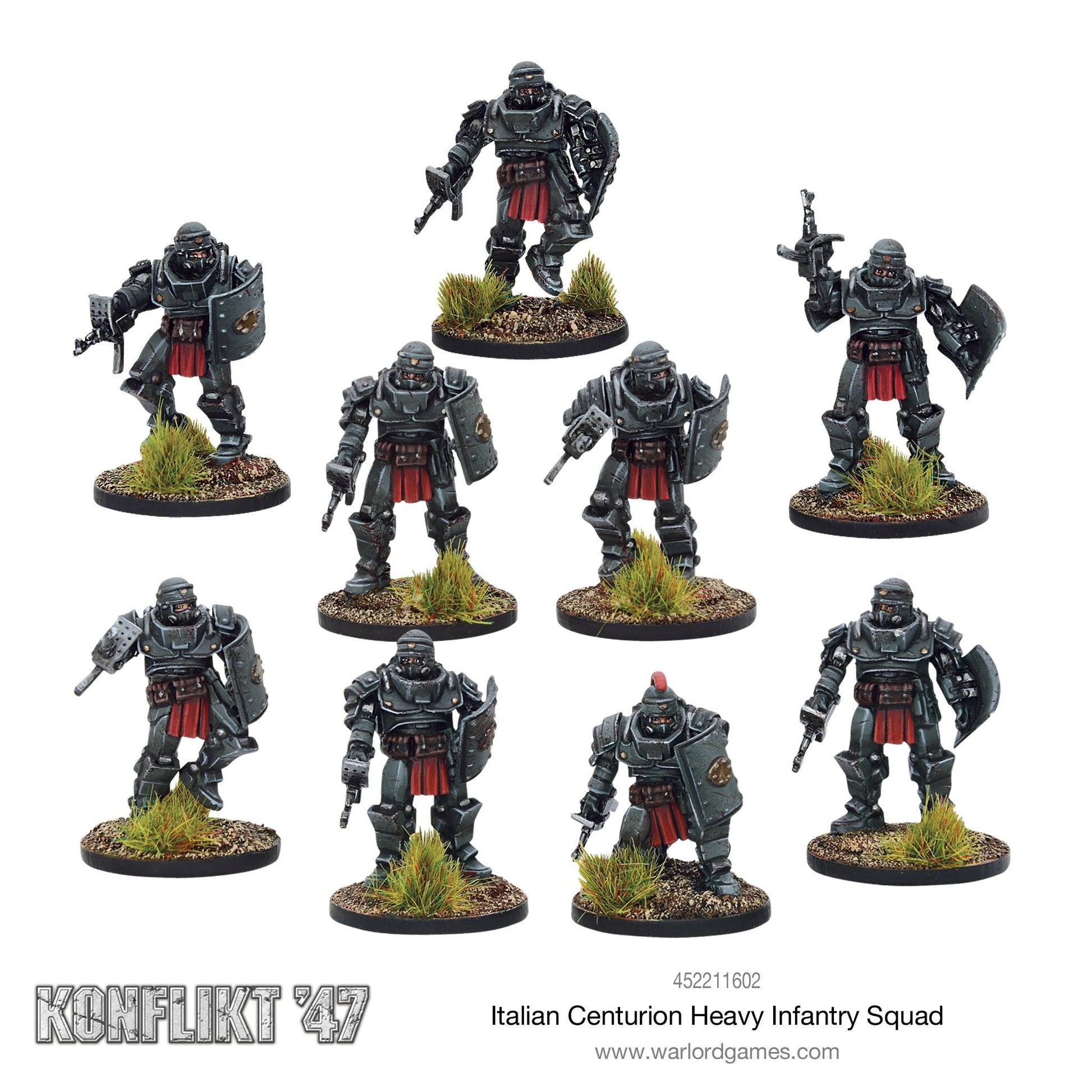 Konflikt '47: Axis - Italian Centurion Heavy Infantry Squad