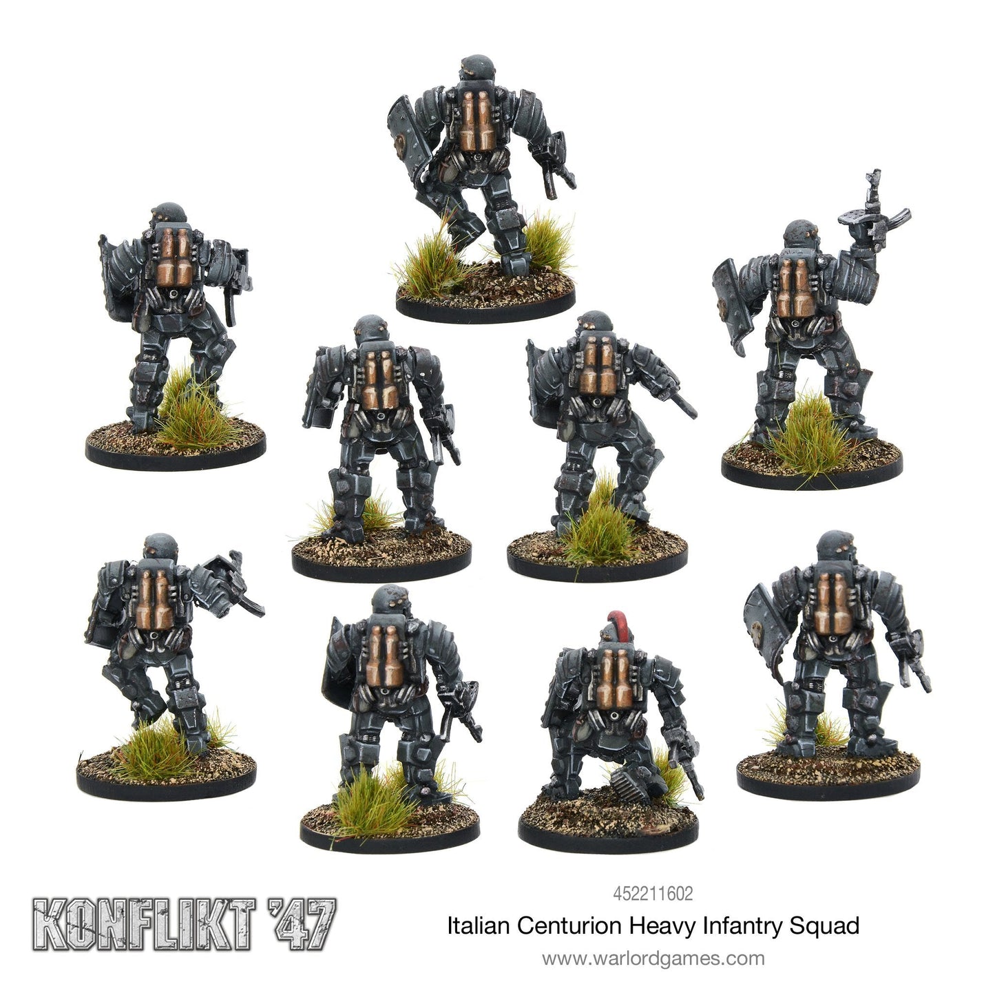 Konflikt '47: Axis - Italian Centurion Heavy Infantry Squad