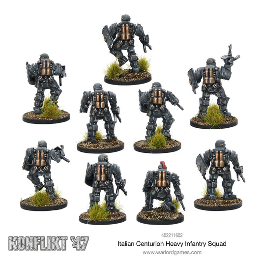 Konflikt '47: Axis - Italian Centurion Heavy Infantry Squad
