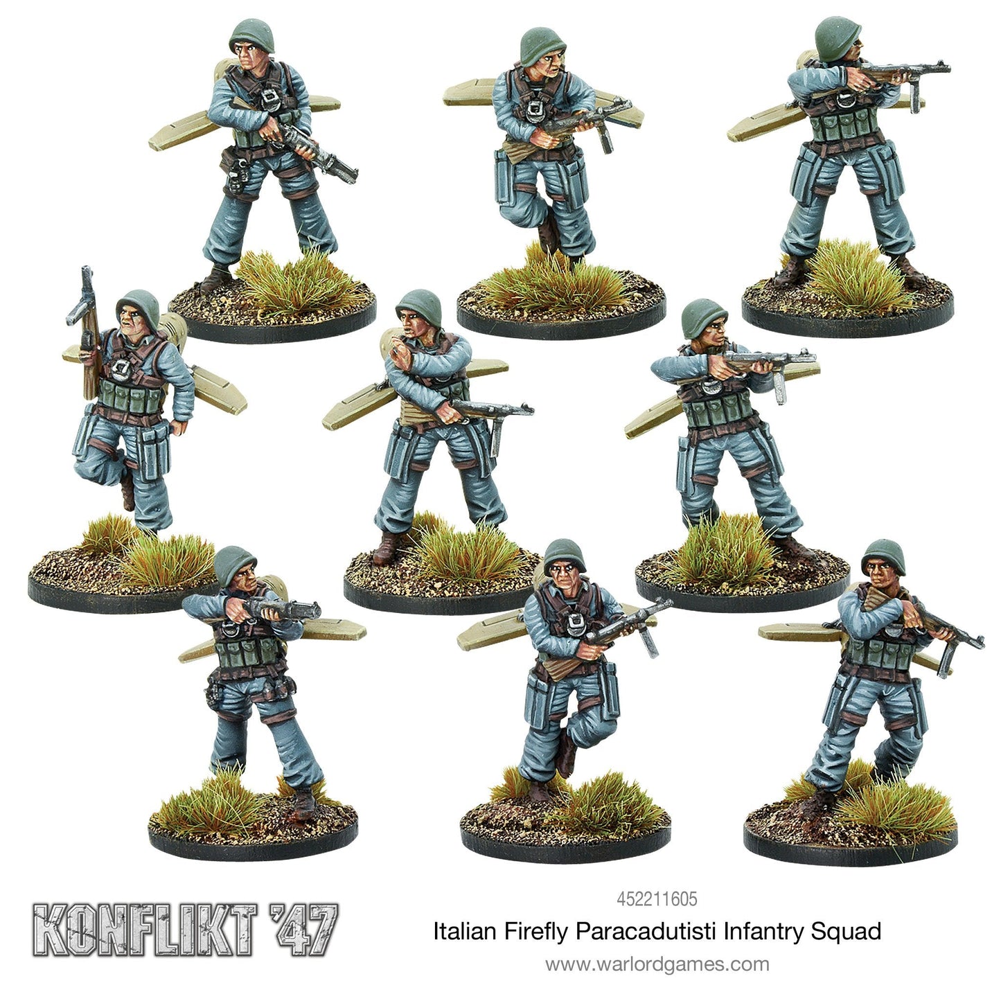 Konflikt '47: United States - Italian Firefly Paracadutisti Infantry Squad
