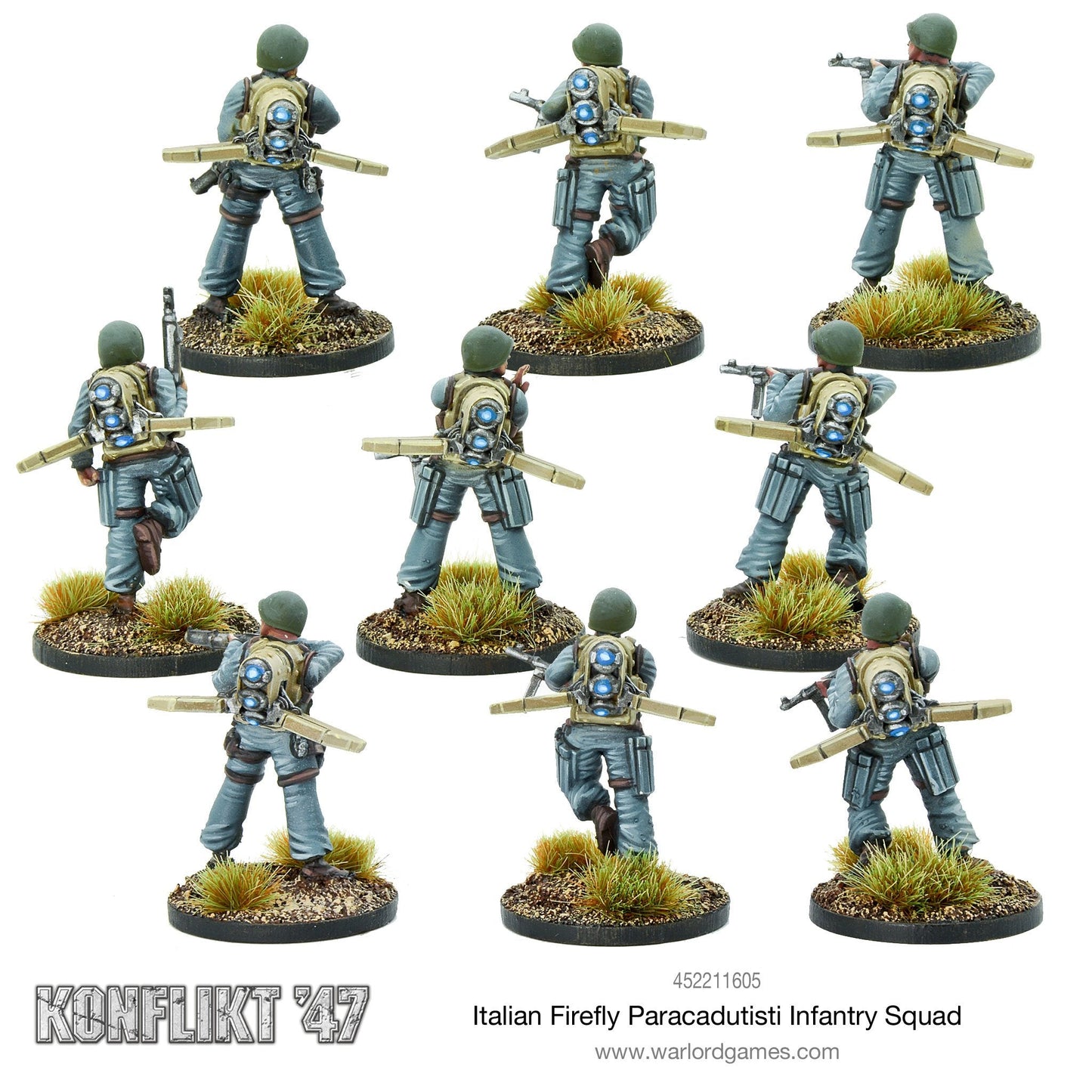 Konflikt '47: United States - Italian Firefly Paracadutisti Infantry Squad