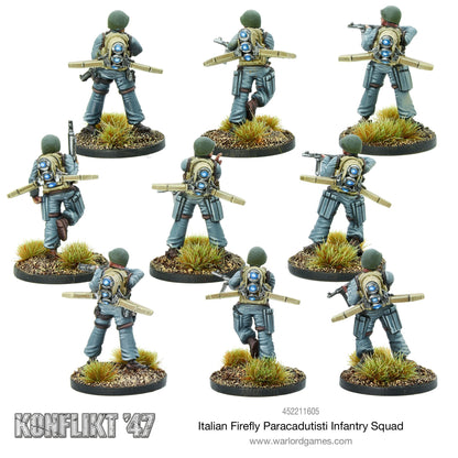 Konflikt '47: United States - Italian Firefly Paracadutisti Infantry Squad