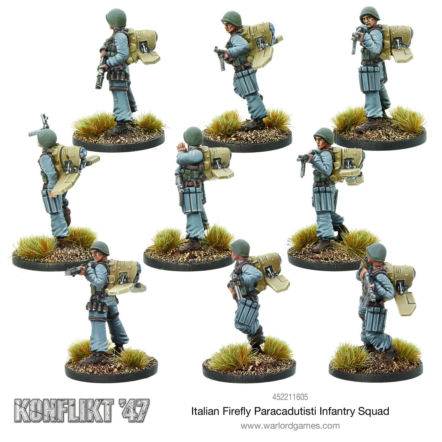 Konflikt '47: United States - Italian Firefly Paracadutisti Infantry Squad