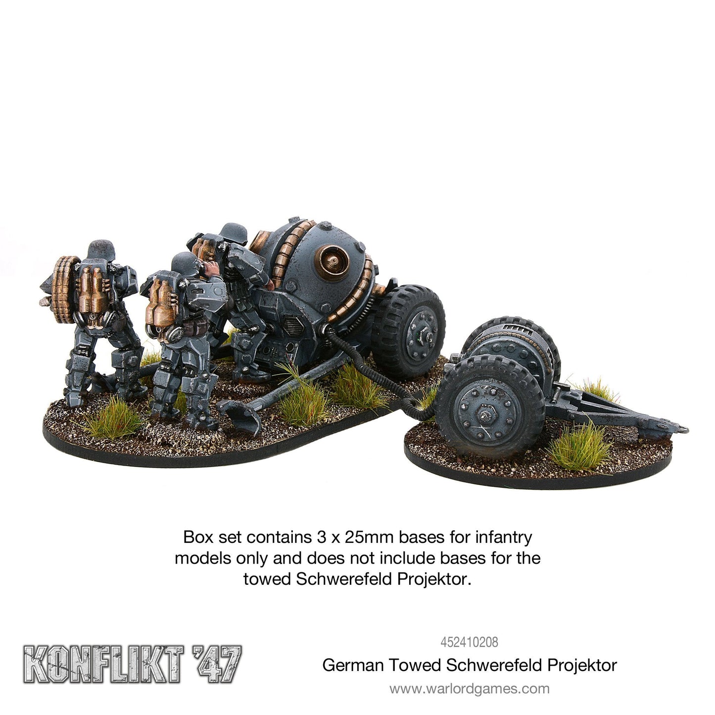Konflikt '47: Axis - German Towed Schwerefeld Projektor