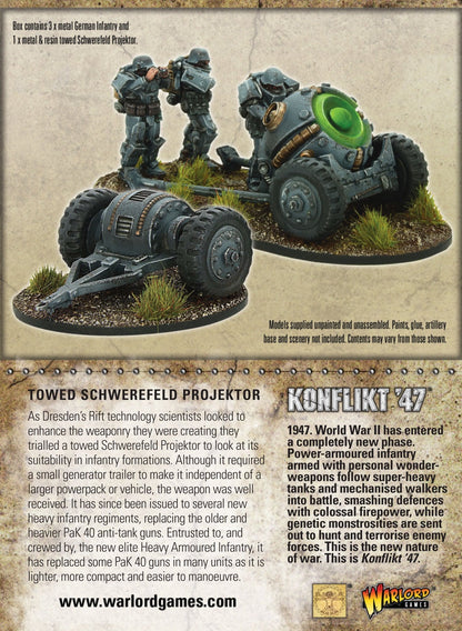 Konflikt '47: Axis - German Towed Schwerefeld Projektor
