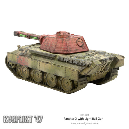 Konflikt '47: Axis - Panther-X with light Schienenkanone