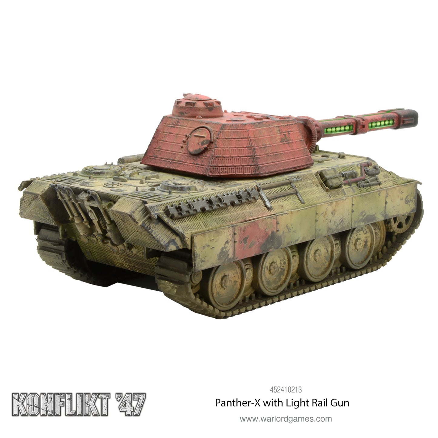 Konflikt '47: Axis - Panther-X with light Schienenkanone
