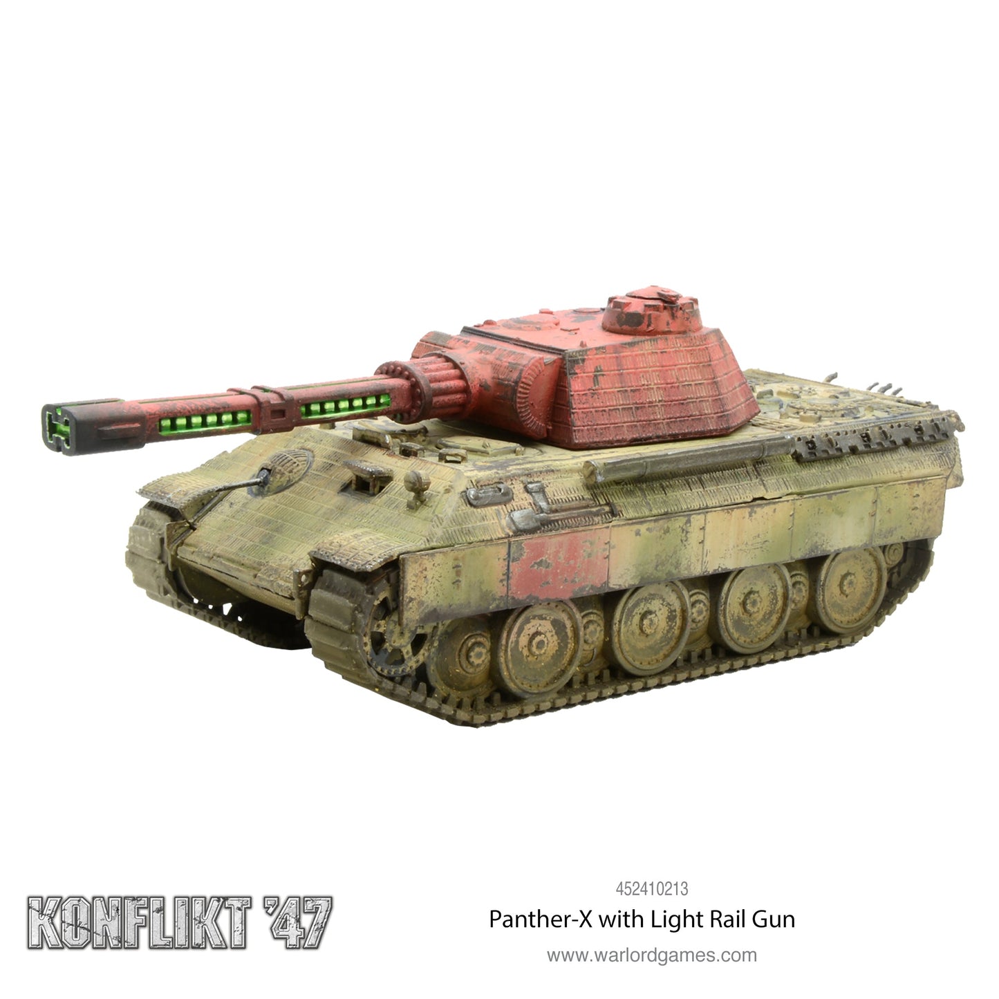 Konflikt '47: Axis - Panther-X with light Schienenkanone