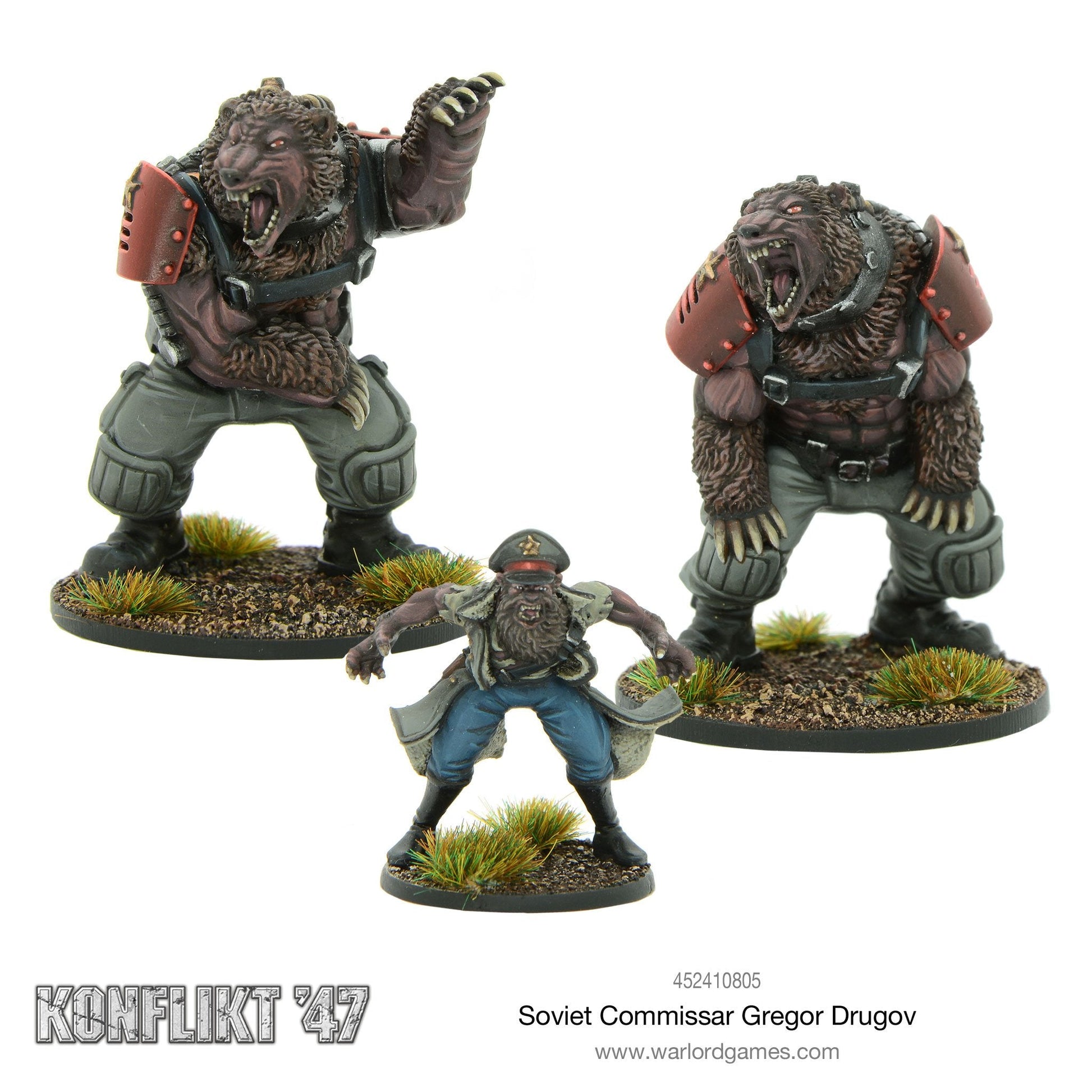 Konflikt '47: Soviet Bloc - Soviet Commissar Gregor Drugov