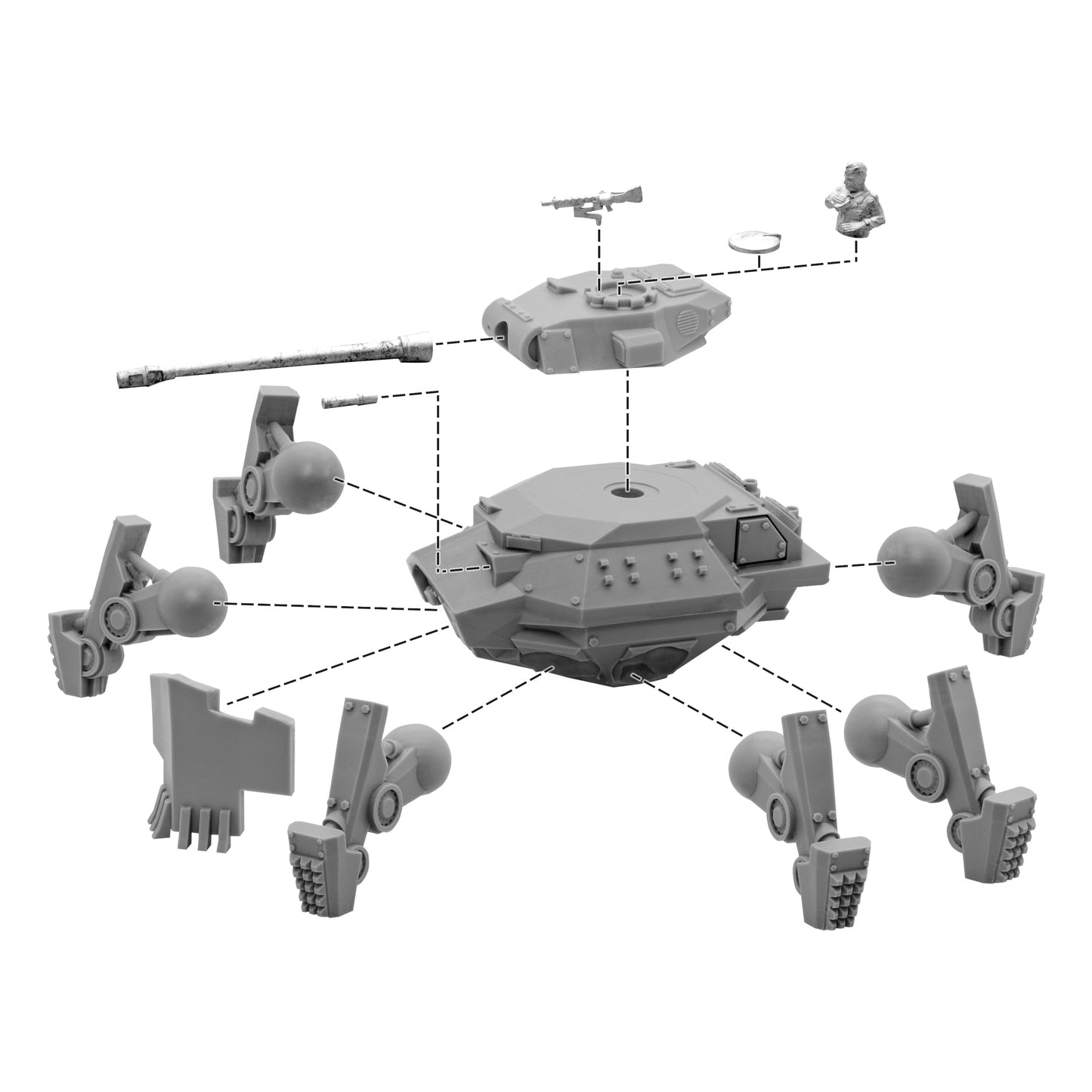 Konflikt '47: Axis - Wotan Heavy Panzermech