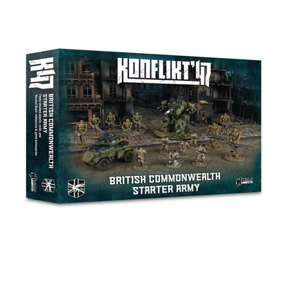 Konflikt '47: British Commonwealth - British Commonwealth starter army