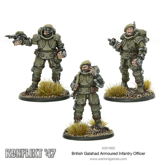 Konflikt '47: British Commonwealth - British Galahad Armoured Infantry Officers