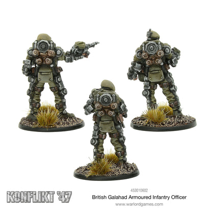 Konflikt '47: British Commonwealth - British Galahad Armoured Infantry Officers