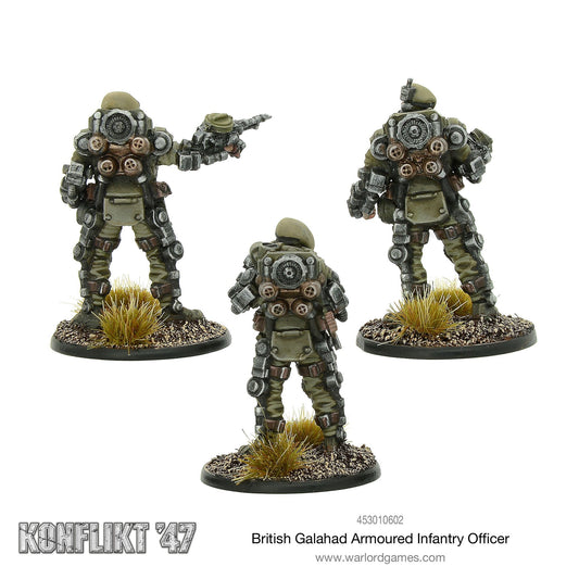 Konflikt '47: British Commonwealth - British Galahad Armoured Infantry Officers