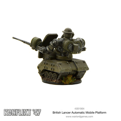 Konflikt '47: British Commonwealth - British Lancer automated mobile platform