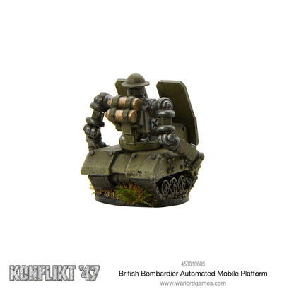 Konflikt '47: British Commonwealth - British Bombardier automated mobile platform