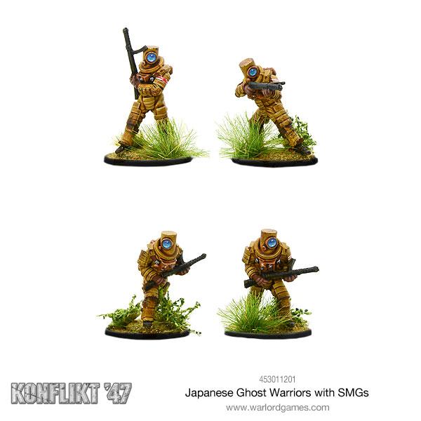 Konflikt '47: Empire of Japan - Japanese Ghost Warriors with SMG