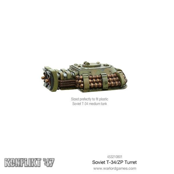Konflikt '47: Soviet Bloc - Soviet T34/ZP Turret
