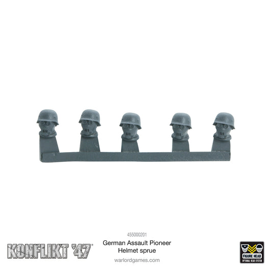 Konflikt '47: Axis - German Assault Pioneer Helmet sprue