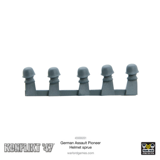 Konflikt '47: Axis - German Assault Pioneer Helmet sprue