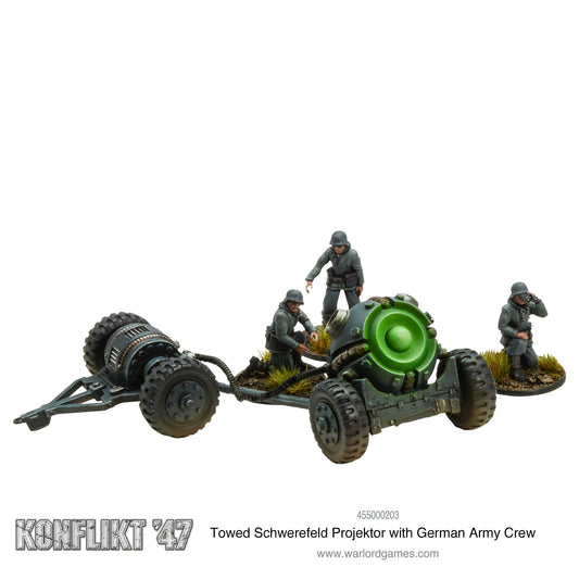Konflikt '47: Axis - Towed Schwerefeld Projektor (German Army crew)