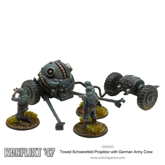 Konflikt '47: Axis - Towed Schwerefeld Projektor (German Army crew)