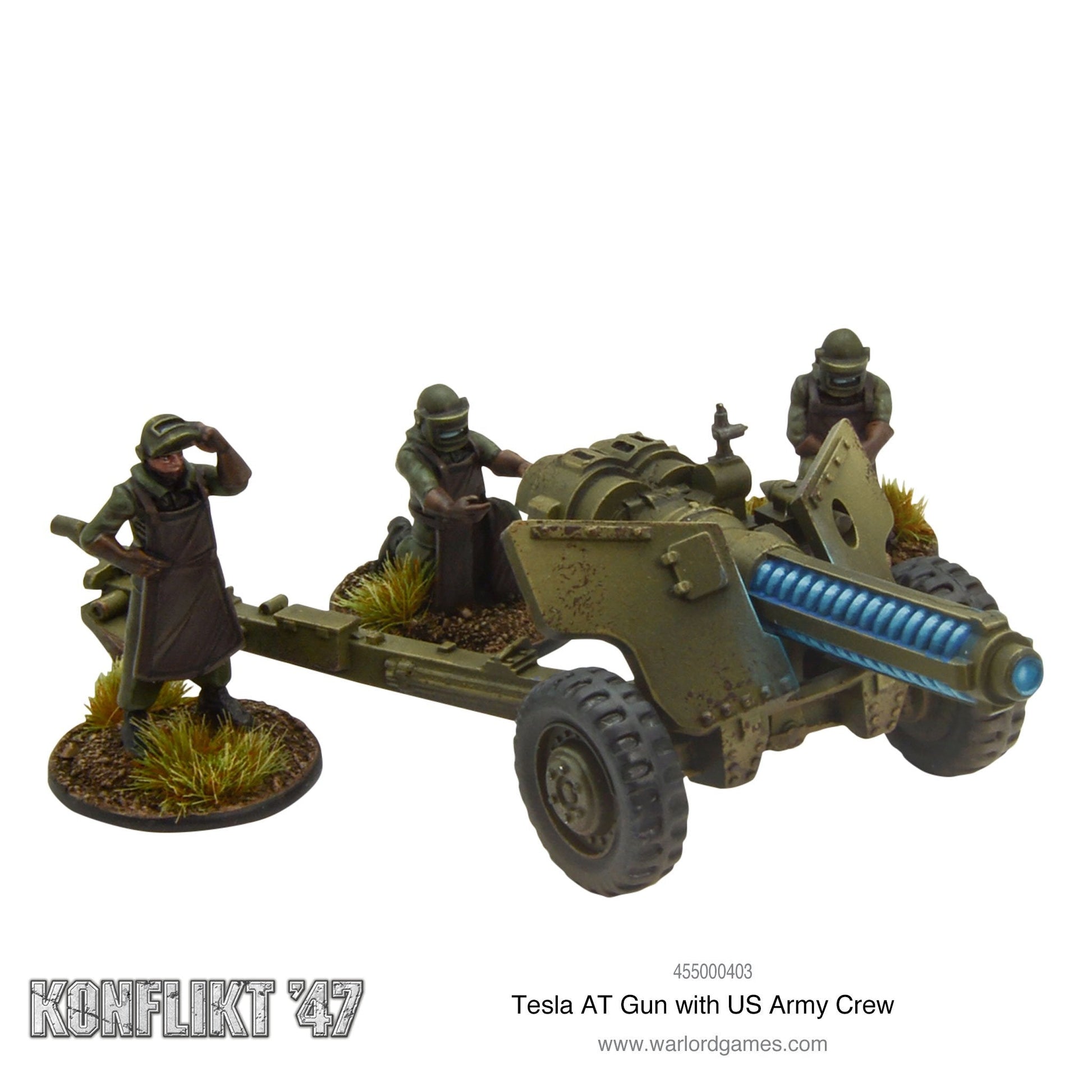 Konflikt '47: United States - Tesla AT Gun (US Army crew)
