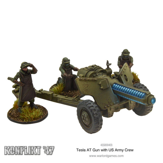 Konflikt '47: United States - Tesla AT Gun (US Army crew)