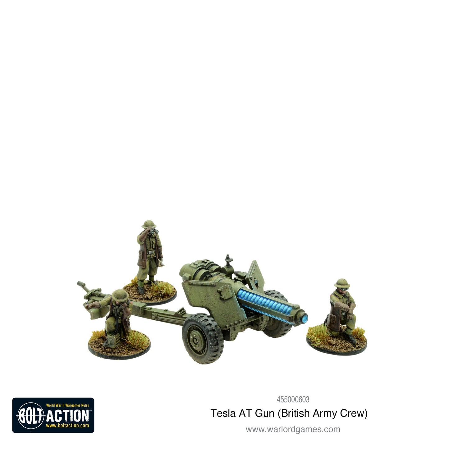 Konflikt '47: British Commonwealth - Tesla AT Gun (British Army crew)
