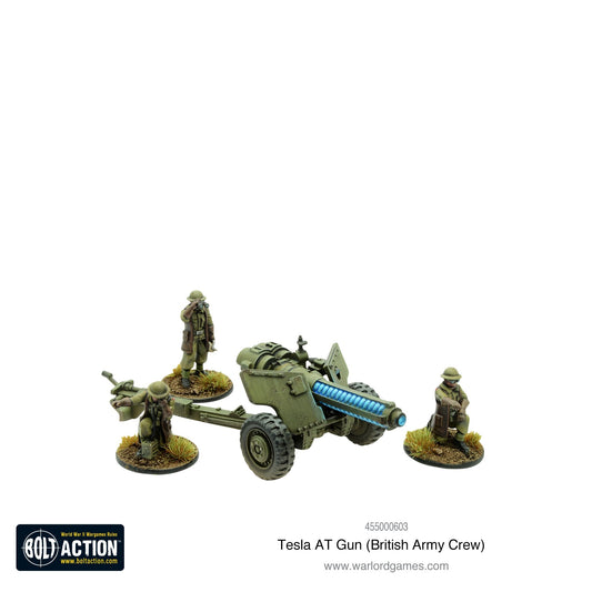 Konflikt '47: British Commonwealth - Tesla AT Gun (British Army crew)