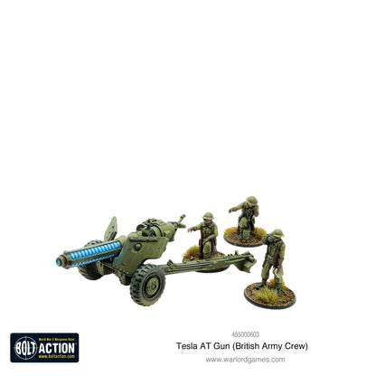 Konflikt '47: British Commonwealth - Tesla AT Gun (British Army crew)