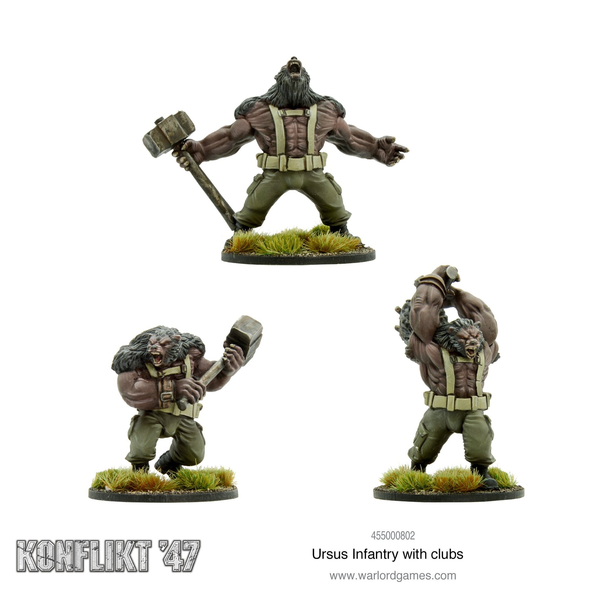 Konflikt '47: Soviet Bloc - Ursus Infantry with clubs