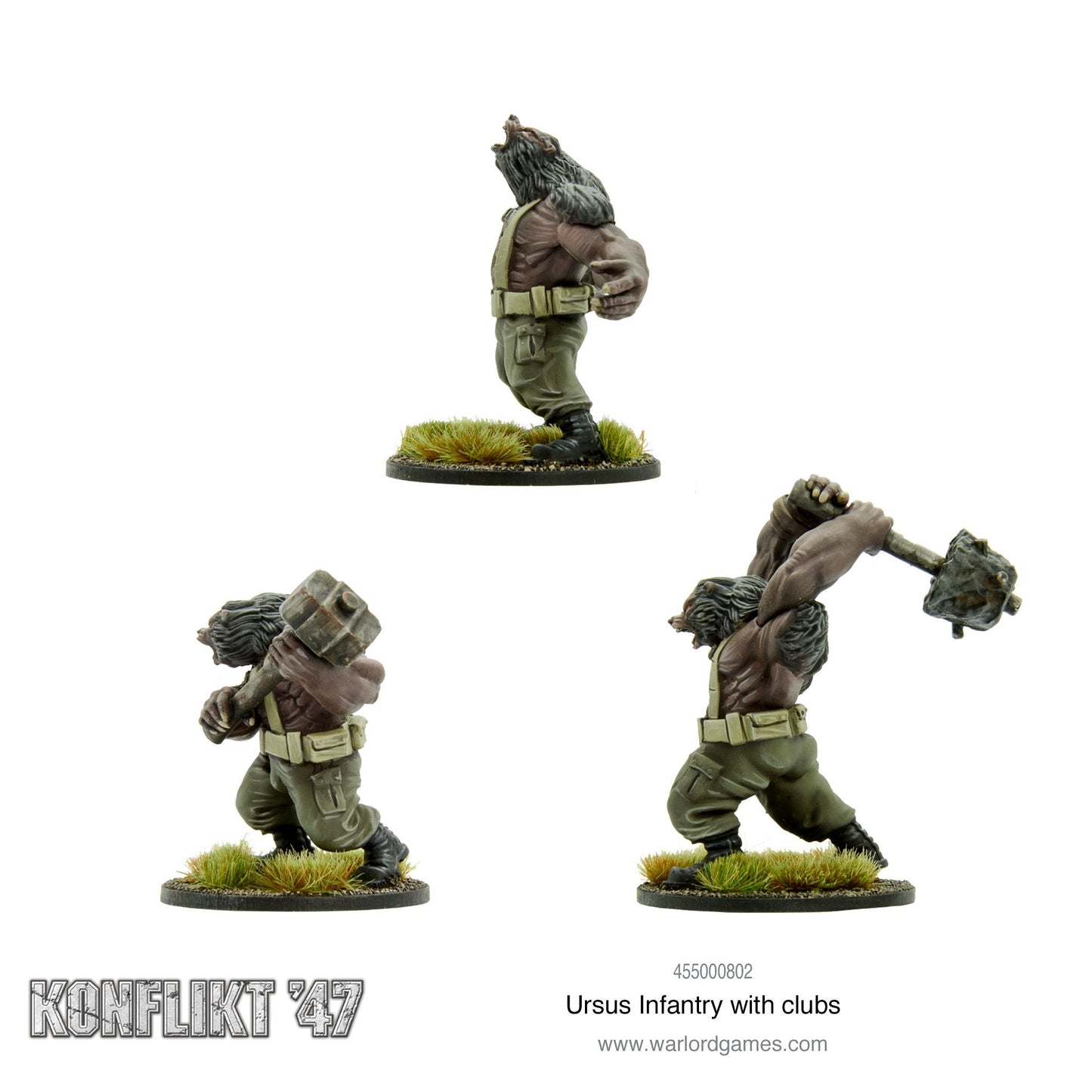 Konflikt '47: Soviet Bloc - Ursus Infantry with clubs