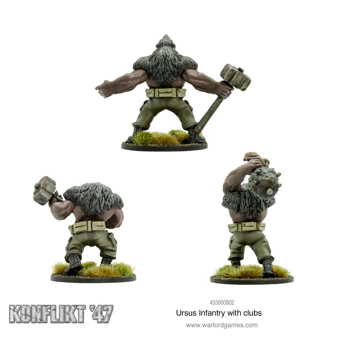 Konflikt '47: Soviet Bloc - Ursus Infantry with clubs
